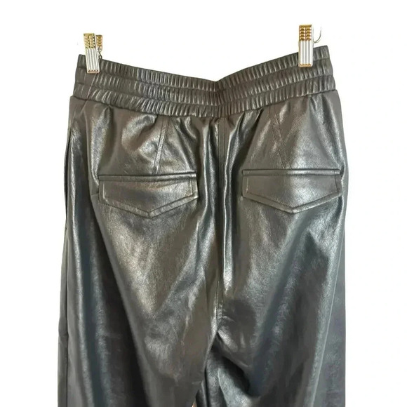 n:Philanthropy Revolve Faux Vegan Leather Joggers Women’s S NWT - Picture 12 of 14